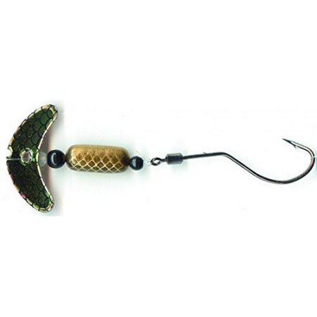 Mack S Lure Smile Blade Spindrift Walleye 1 Gold Mirror Black Scale/Gold Black Scale Spinnerbaits