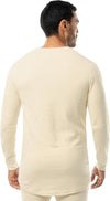 ColdPruf Men's Authentic Dual Layer Long Sleeve Wool Plus Crew Neck Base Layer Top