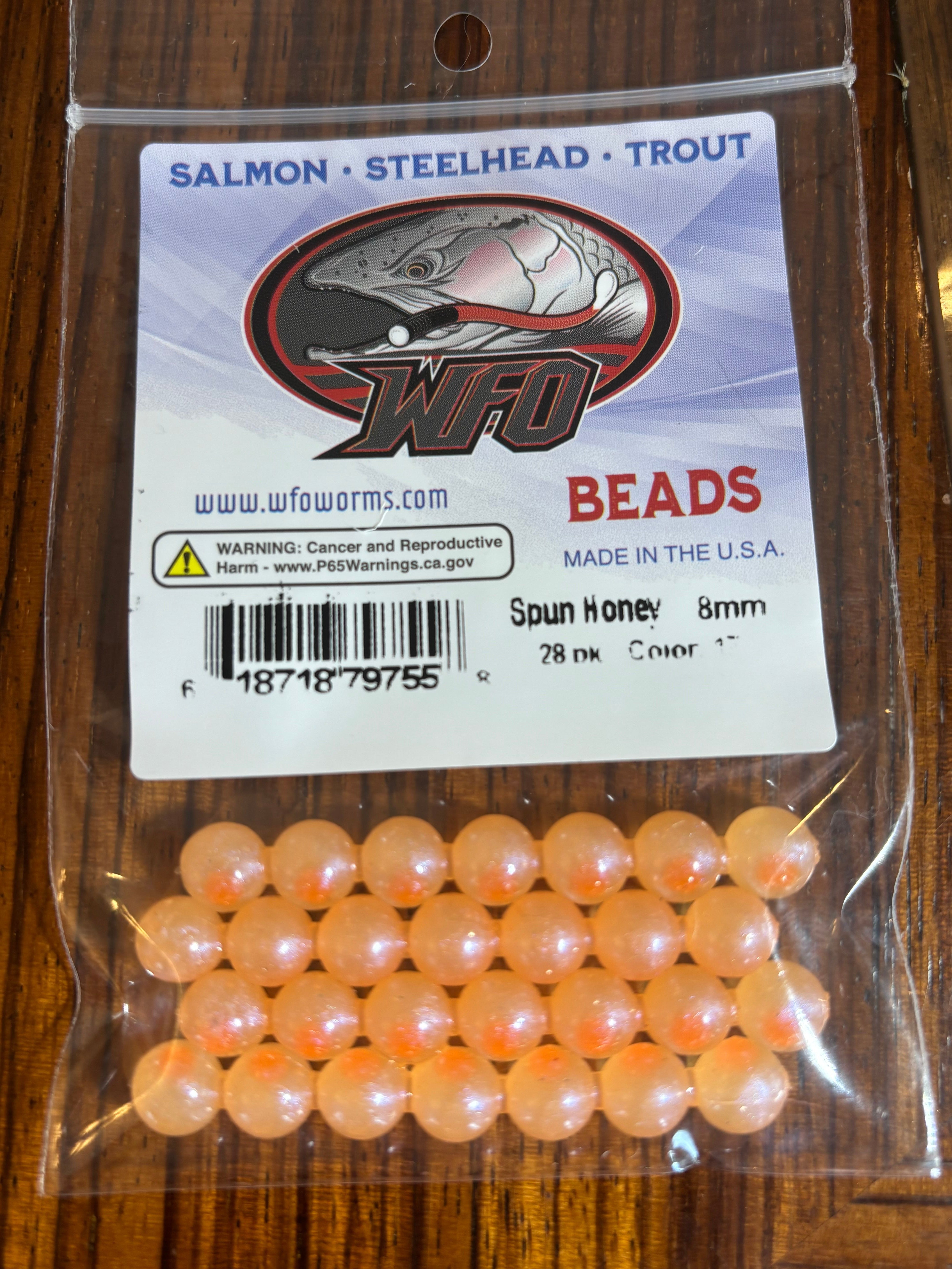 WFO Bead Spun Honey