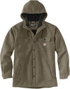 Carhartt Rain Defender Relaxed Fit Heavyweight Hooded Shirt Jacket Men's