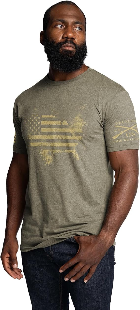 Grunt Style American Acid Graphic Tee Men's