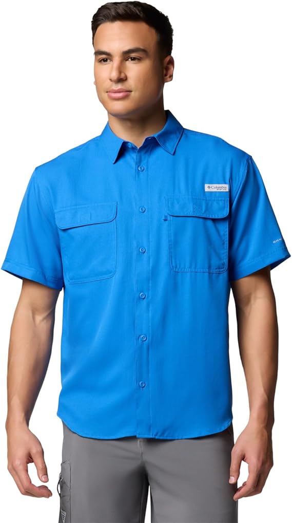 Chemise De Pêche Columbia PFG à Manches Courtes Pour Homme - Tissu Omni Chemise De Pêche Columbia PFG à Manches Courtes Pour Homme - Tissu Omni