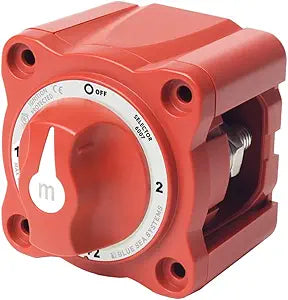 Blue Sea Systems m-Series Mini Selector Battery Switch - 300A - 4 Position
