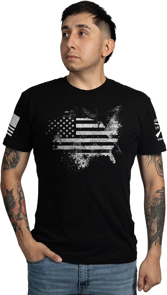 Grunt Style American Acid Graphic Tee Men's