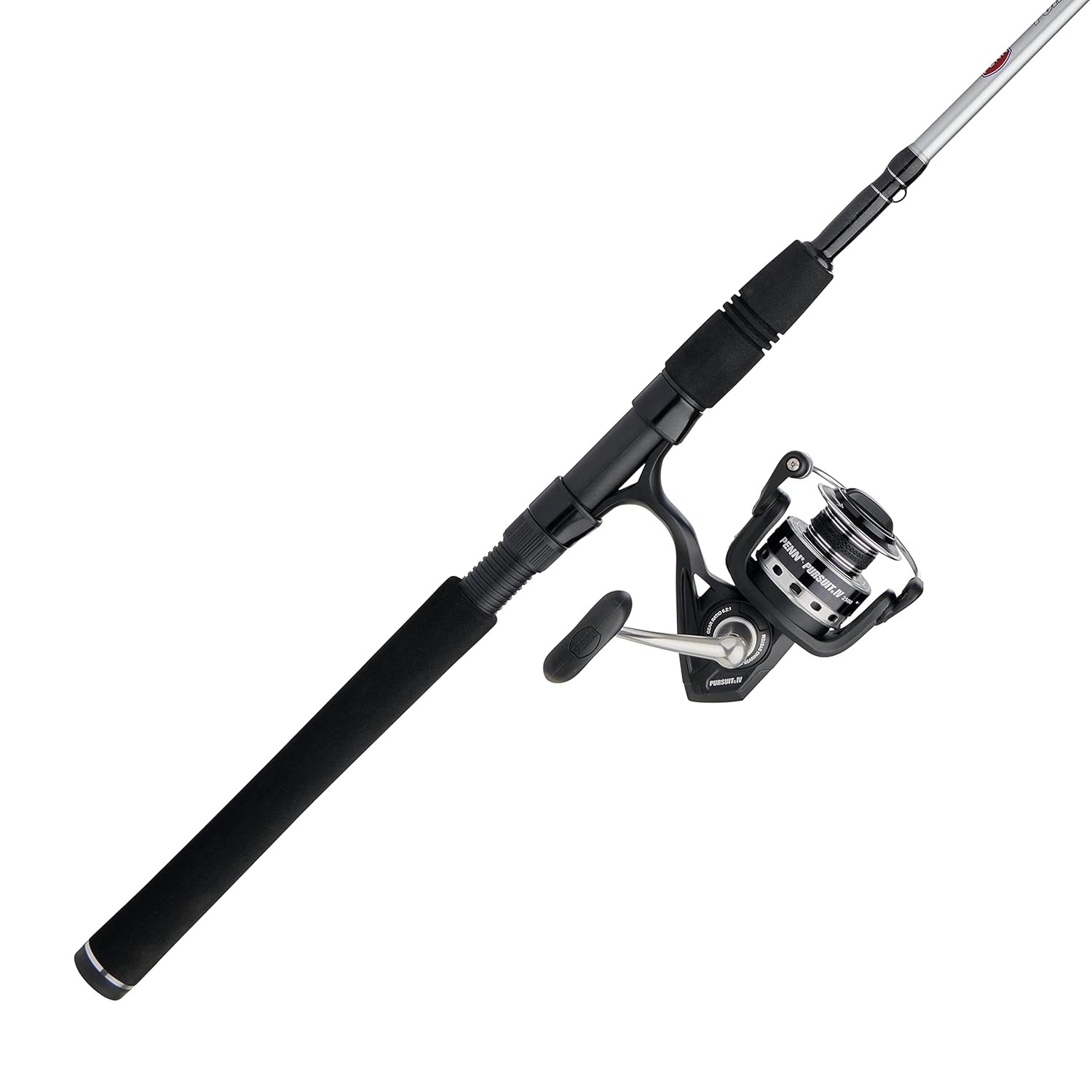 Penn 8’ Pursuit IV 2-Piece Fishing Rod and Reel Surf Spinning Combos 8’ 2 Graphite Composite Fishing Rod with 5 Reel Durable and Lightweight ZZZ
