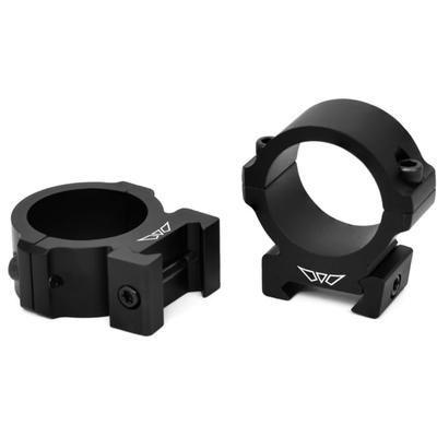 Warne Vapor Medium Horizontal Matte Rings