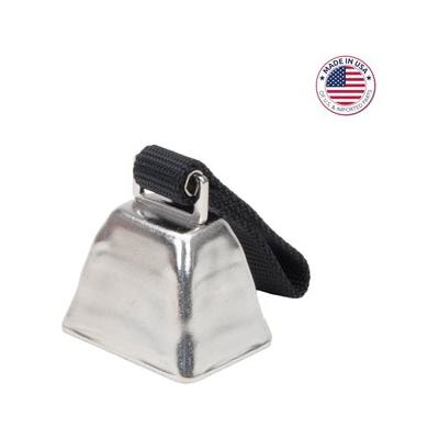 Coastal Water & Woods Nickel Cow Bell For Dogs Large