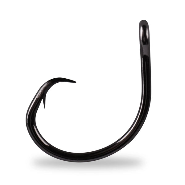 Mustad 39950NP-BN-11/0 Demon Perfect Circle Hook- Black Nickel
