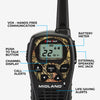 Midland LXT535 FRS License-Free Walkie Talkie 2 Pack Camo - LXT535VP3