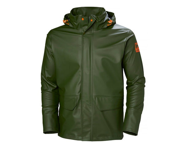 helly hansen rain gear Helly Hansen Gale Rain Jacket, S, Army Green