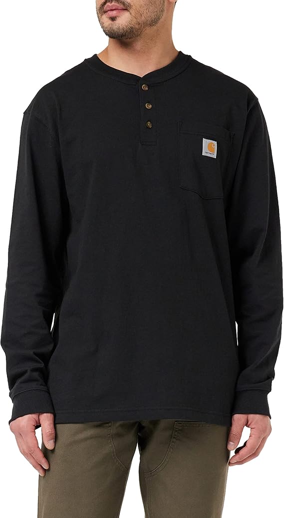 Carhartt Long Sleeve Pocket Henley Men's