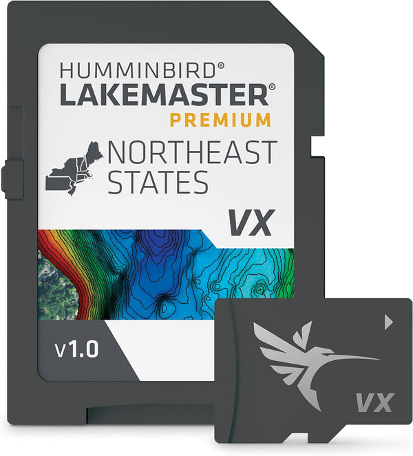 Humminbird Lakemaster VX 602007-1 Premium Northeast microSD