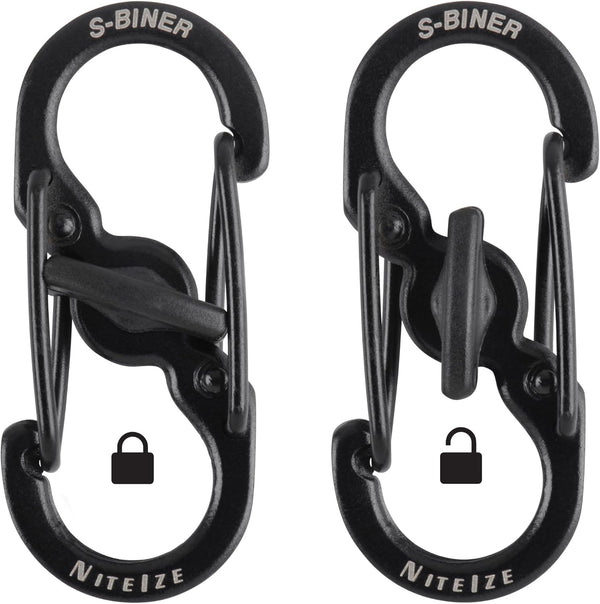 Nite Ize S-Biner Microlock Stainless Steel