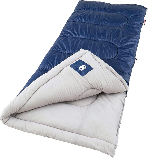 coleman sleeping bag with fishing poles Coleman Brazos 30F Sleeping Bag C01