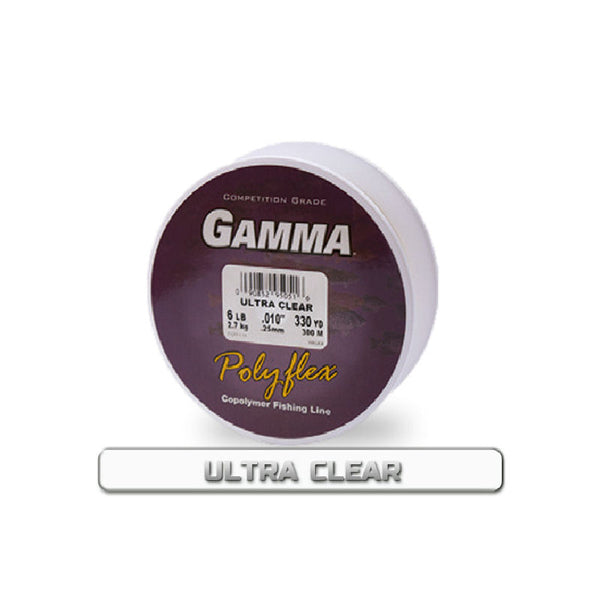 XXB Gamma Polyflex High-Performance Copolymer Line | 6 Lb.; Ultra Clear; Filler