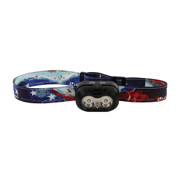 USA Series Rechargeable Flip-up Headlamp - 450 Lumens XP405US