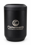 CamelBak Travel Mugs Black - Black 12-Oz. Fisherman's Logo Can Cooler