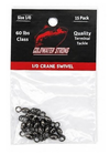 Coldwater Strong Crane Barrel Swivels 15 Pack