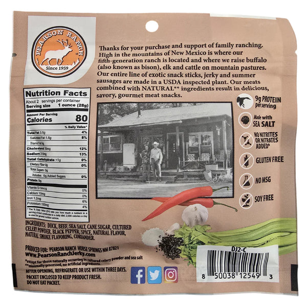 Pearson Ranch Duck Jerky