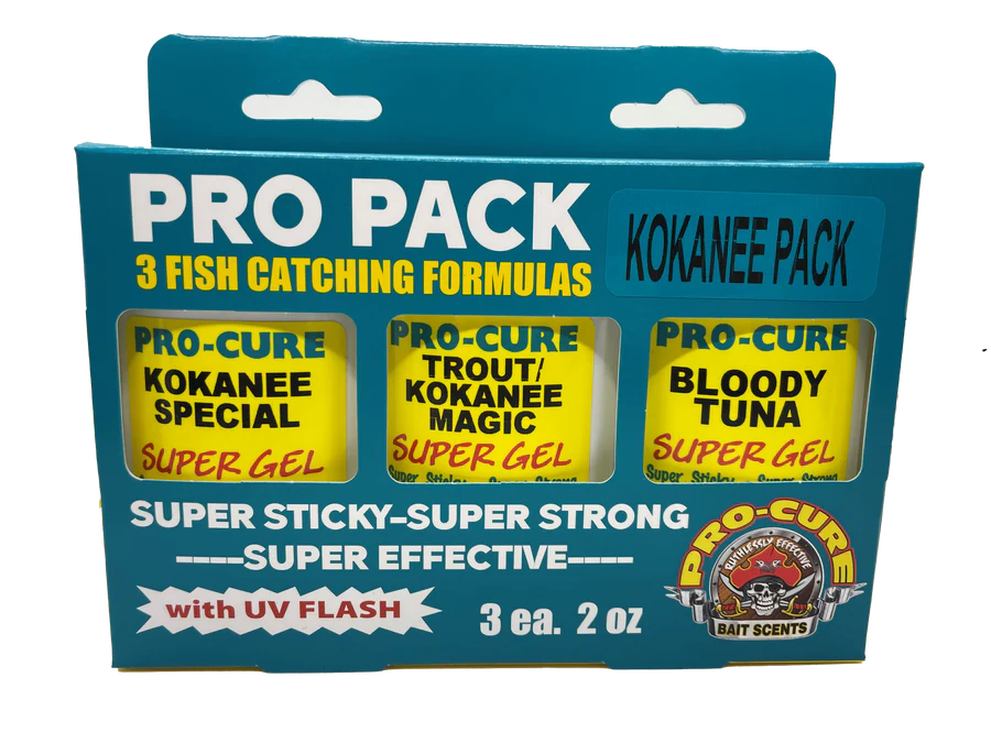 Pro-Cure 3-Pack Kokanee Pro Pack