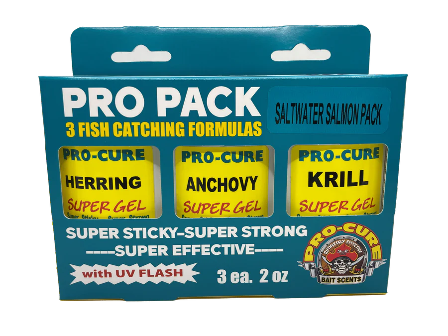 Pro-Cure 3-Pack Saltwater Salmon Pro Pack