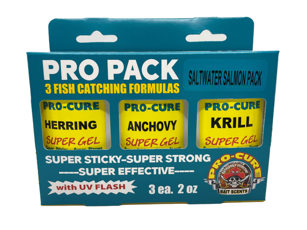 Pro-Cure 3-Pack Saltwater Salmon Pro Pack