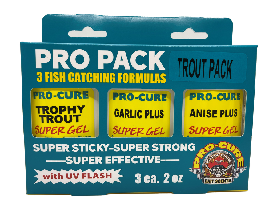 Pro-Cure 3-Pack Trout Pro Pack