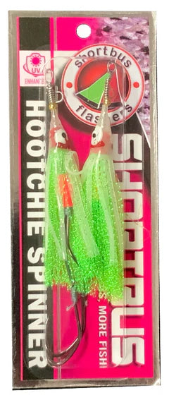 Short Bus Work Rig Shortbus Hoochie Tinsel Spinner Rig - 2PK – Shortbus Flashers ...