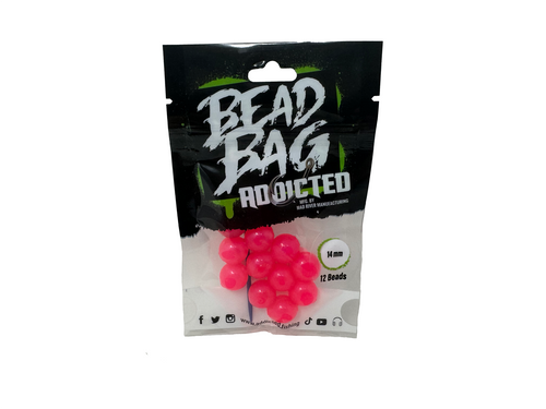 Addicted Fishing Red Haze Bead Bag