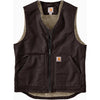 Carhartt Relaxed Fit Washed Duck Sherpa-Lined Vest Men's