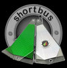 Shortbus Flasher 8" Triangle - Kelly Green