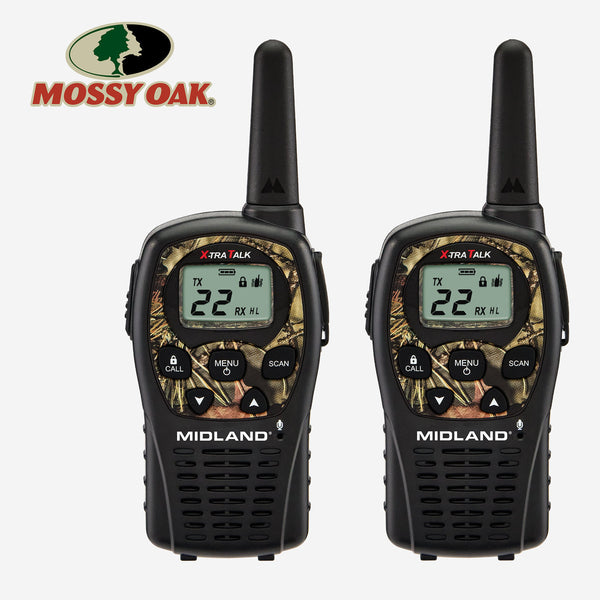 Midland LXT535 FRS License-Free Walkie Talkie 2 Pack Camo - LXT535VP3