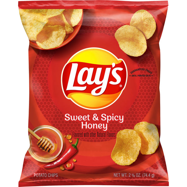 Lay's Sweet & Spicy Honey Flavored Potato Chips