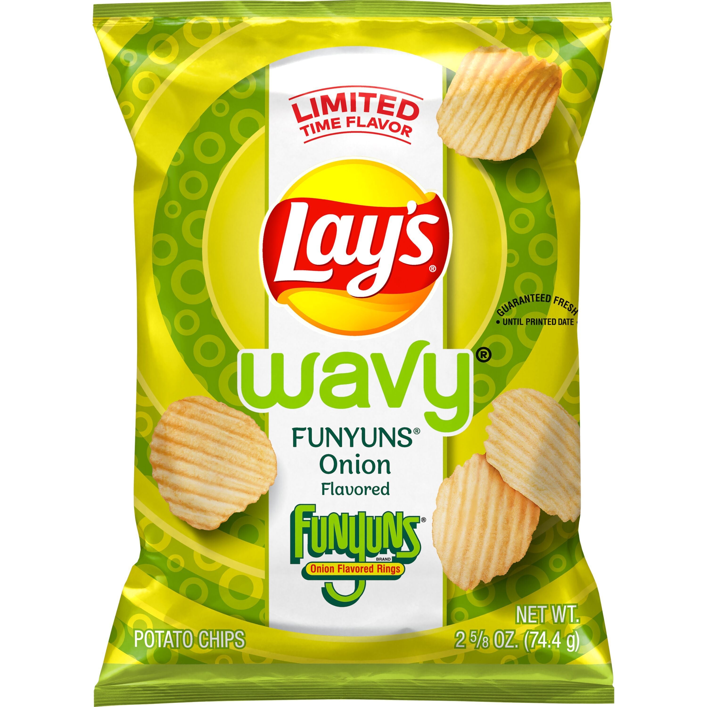 Lay's Wavy Funyuns Onion Flavored Potato Chips