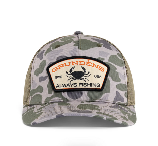 Grundens Always Fishing Trucker Hat