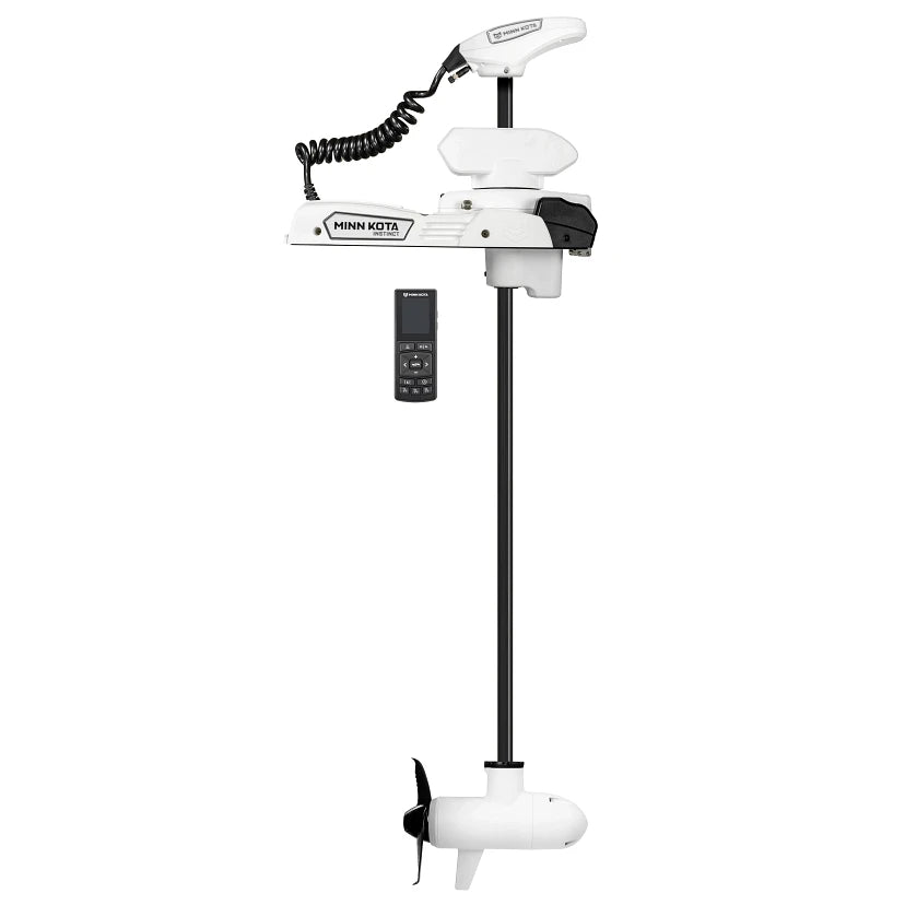 Minn Kota Riptide Instinct QUEST Bow Mount (White) 90/115Lb Thrust 60