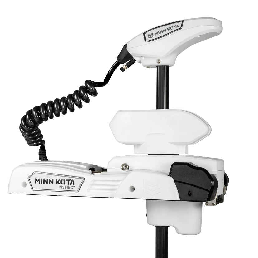Minn Kota Riptide Instinct QUEST Bow Mount (White) 90/115Lb Thrust 60