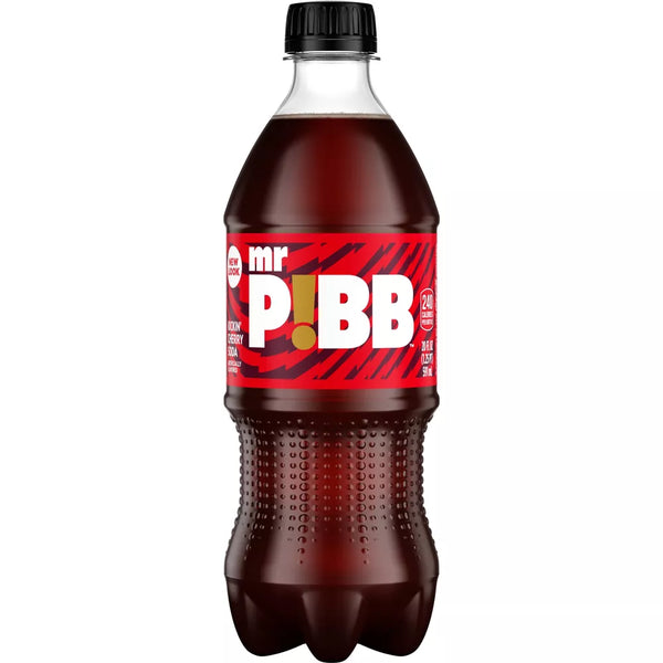 Mr. Pibb Kickin' Cherry Soda Soft Drink