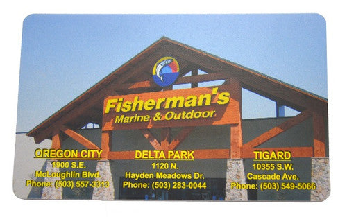 Fisherman's Marine E-Gift Card