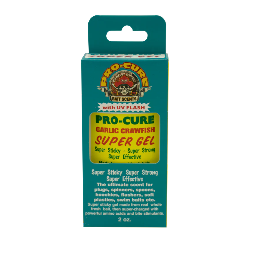 Pro-Cure Garlic Crawfish Super Gel - 2 Oz