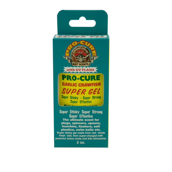 Pro-Cure Garlic Crawfish Super Gel - 2 Oz