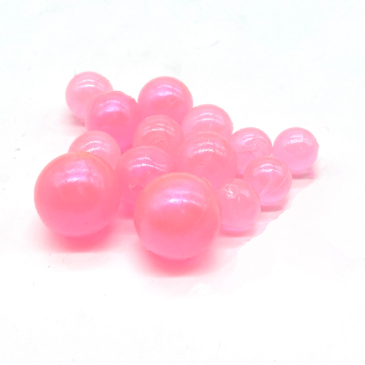 BNR Tackle Soft Beads - 25 Mm - Pink Sheen
