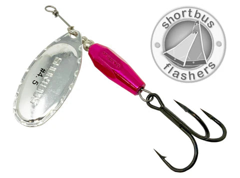 Shortbus Casting Spinner - Metallic Pink #5