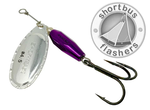 Shortbus Casting Spinner - Metallic Purple #4.5