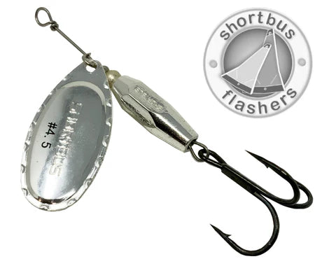 Shortbus Casting Spinner - Polished Silver #4