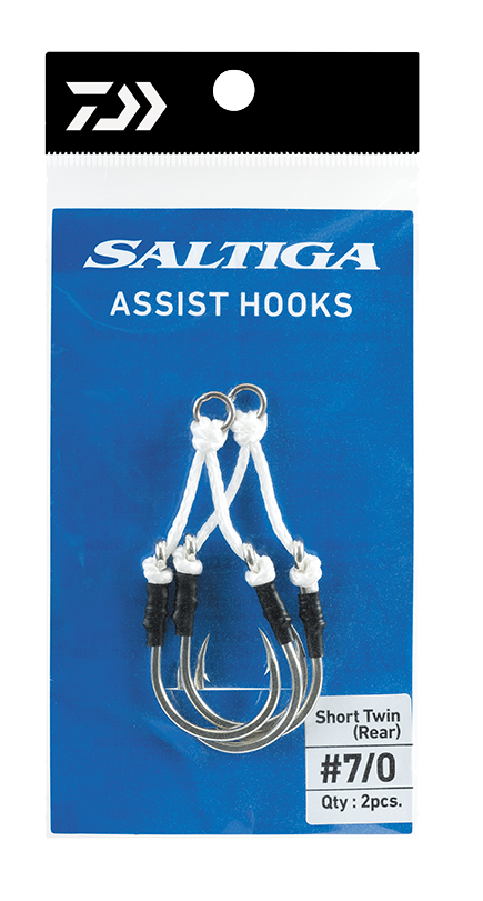 XXB Daiwa Saltiga Dual Assist Hooks Short