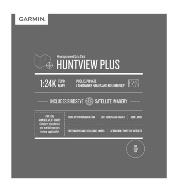 Garmin Garmin HuntView Plus Maps microSD™/SD™ card: Washington 24/25