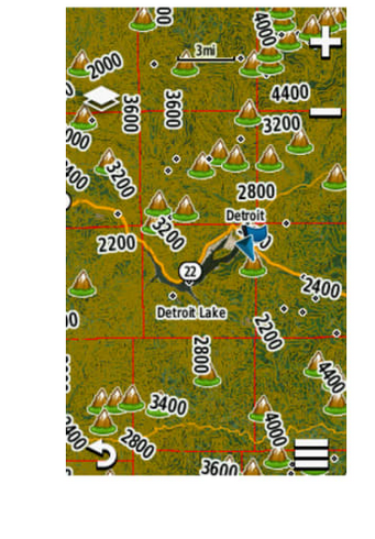 Garmin HuntView Plus Maps  microSD /SD card Oregon 25/26