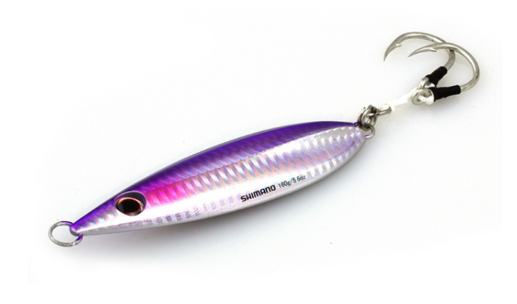 Shimano Butterfly Flat-Fall 100G Purple Silver