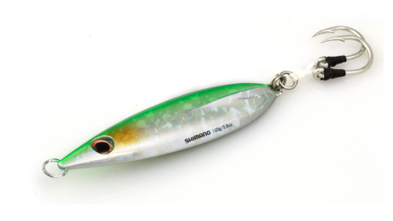 Shimano Butterfly Flat-Fall 100G Green Silver